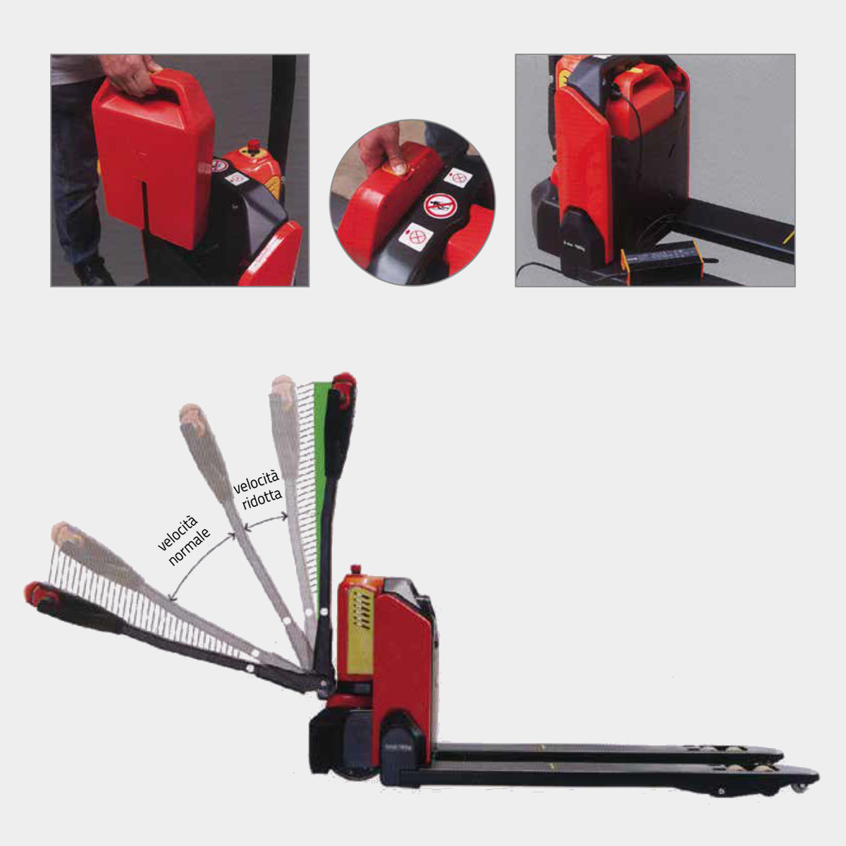 Set di 4 ruote da ponteggio in nylon -125mm - 120kg - Copia - Ruote